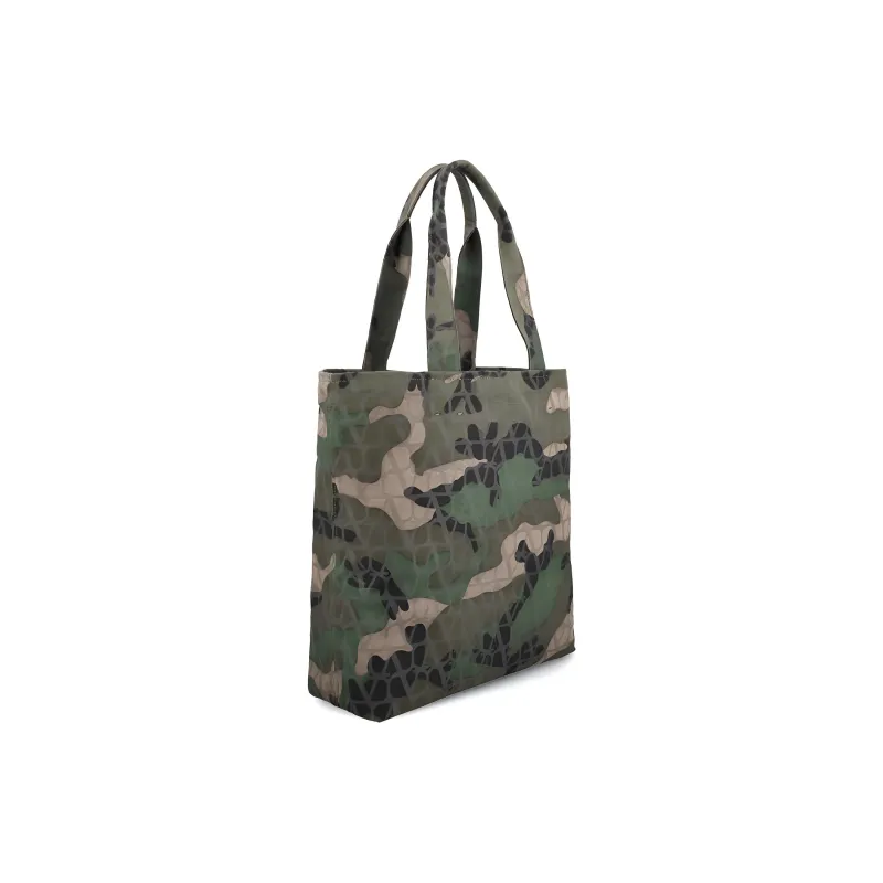Valentino Camouflage Patterned Top Handle Bag-1