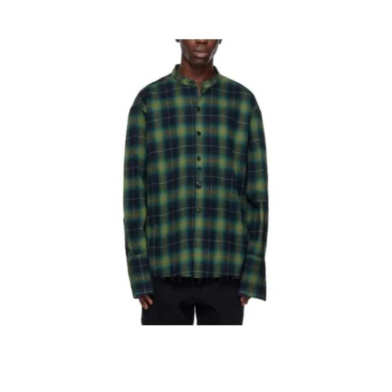 GREG LAUREN Shirts Men Green-0
