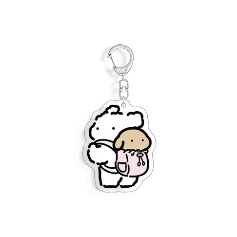 LuluCanaan Acrylic Keychains Unisex-10