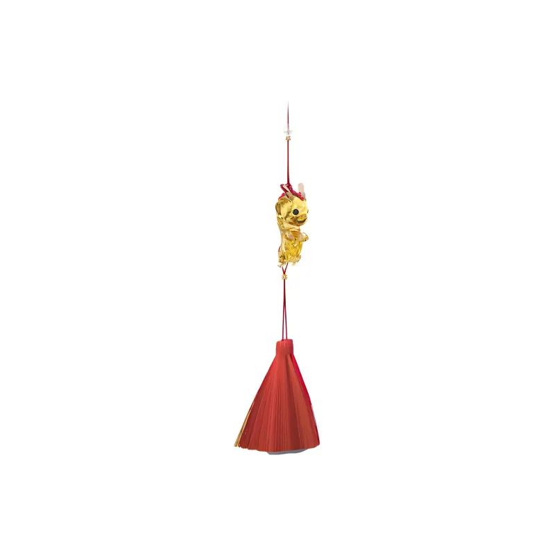 Swarovski Faux Crystal Pendants Unisex Yellow-2