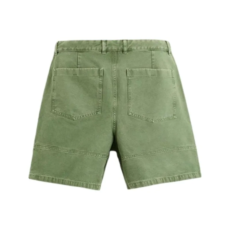 ZARA Casual Shorts Men Green-1