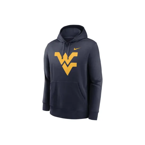 Nike West Virginia Mountaineers Primetime Evergreen Club Primary Logo Men's Nike College Pullover Hoodie
