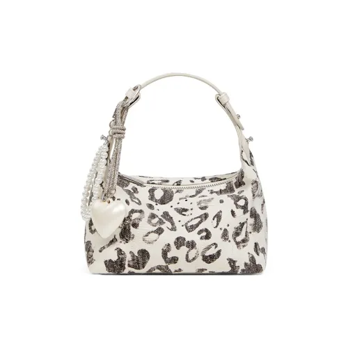 Teenmix Fabric Shoulder Bag, Crossbody Bag, Handbag Regular Women's Milkshake White