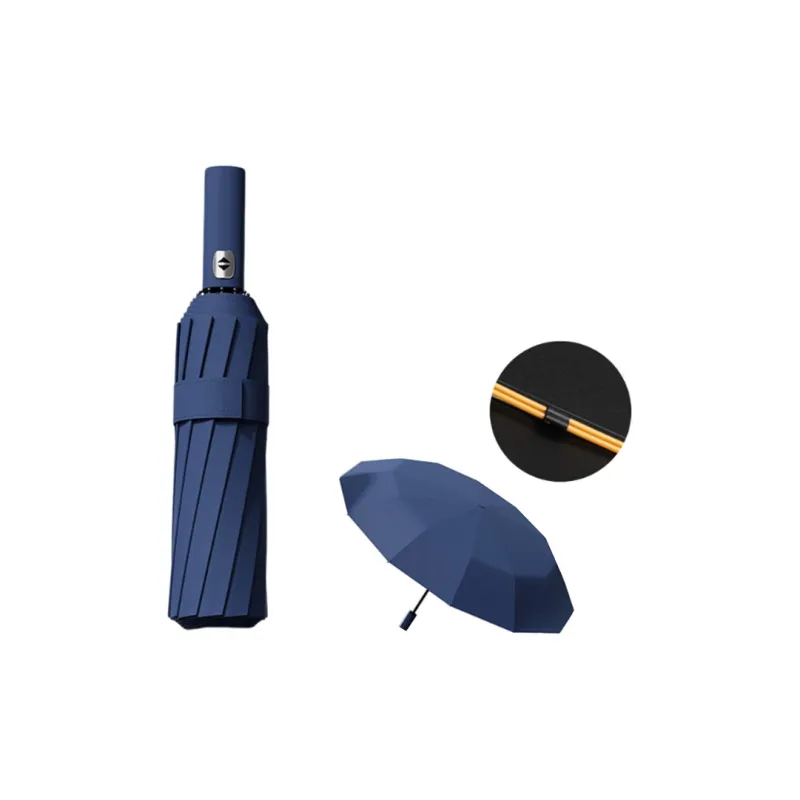 Toureba Umbrellas White/Black/Blue-7