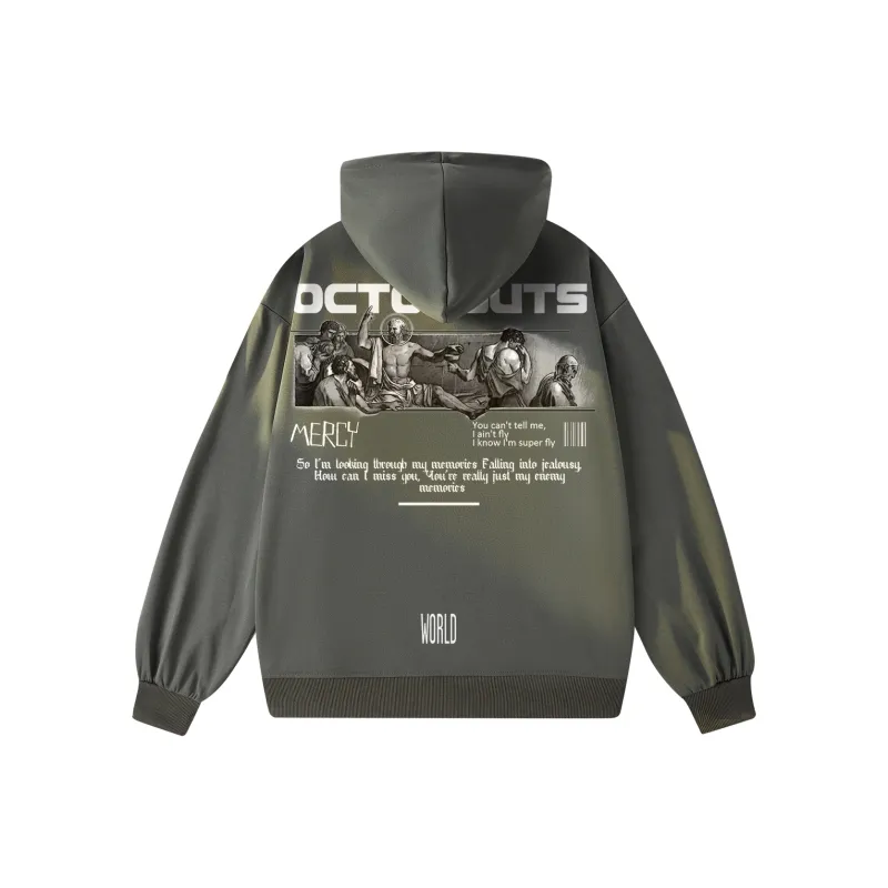 Small Columns Under The Sea Hoodie Unisex-6