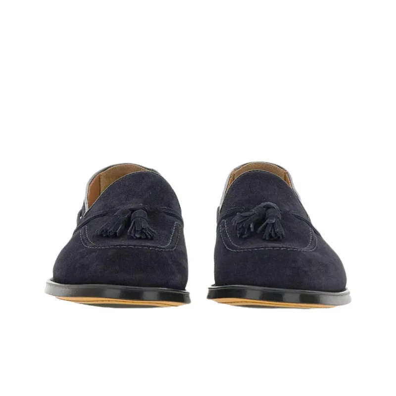 DOUCAL'S Mink Casual Shoes Men's Marine Blue-4