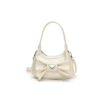 Single Warehouse PU Handbag, Shoulder Bag Regular Women's White/Pink/Blue/Silver/Black