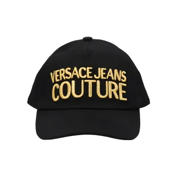 VERSACE Baseball Caps Unisex Black