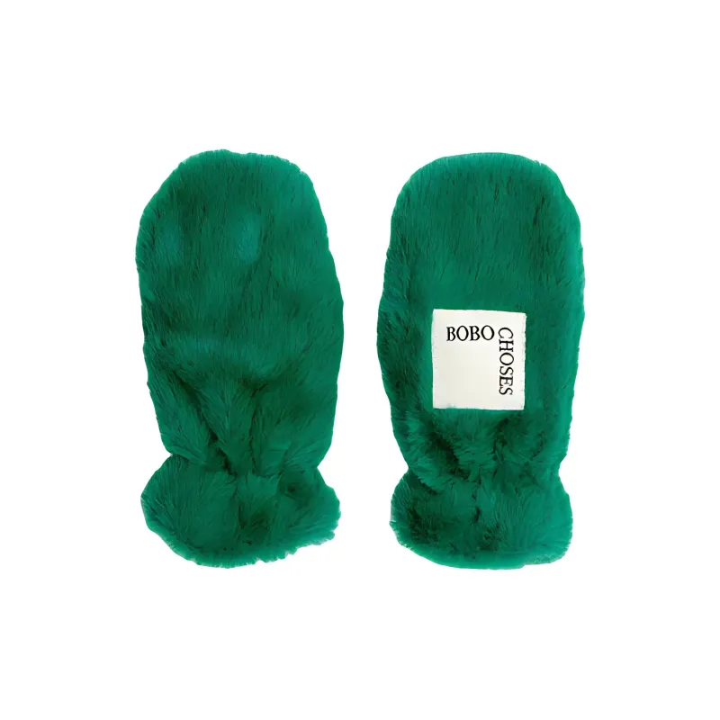 Bobo Choses Cozy Plush Mittens Homewares-1