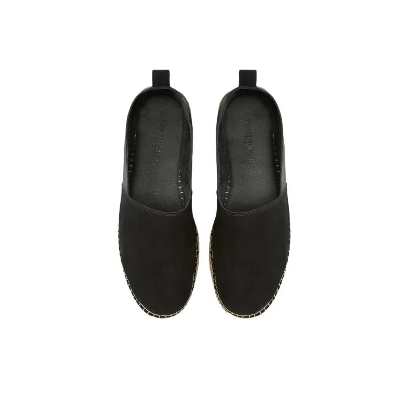 Frescobol Carioca Helio Espadrilles Men's Black-4