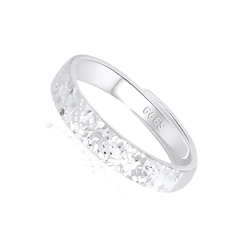 Daisy Dream 999 Fine Silver, Electroplated Rings Women's Silver-1
