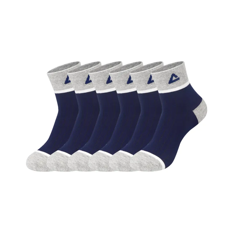 PEAK Mid Calf Socks Unisex 6 Pack-7