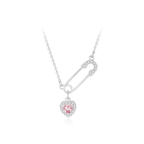 Love Link 925 Sterling Silver Necklaces Women's
