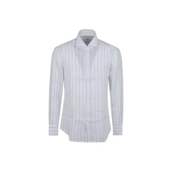 Brunello Cucinelli Striped Button Up Shirt
