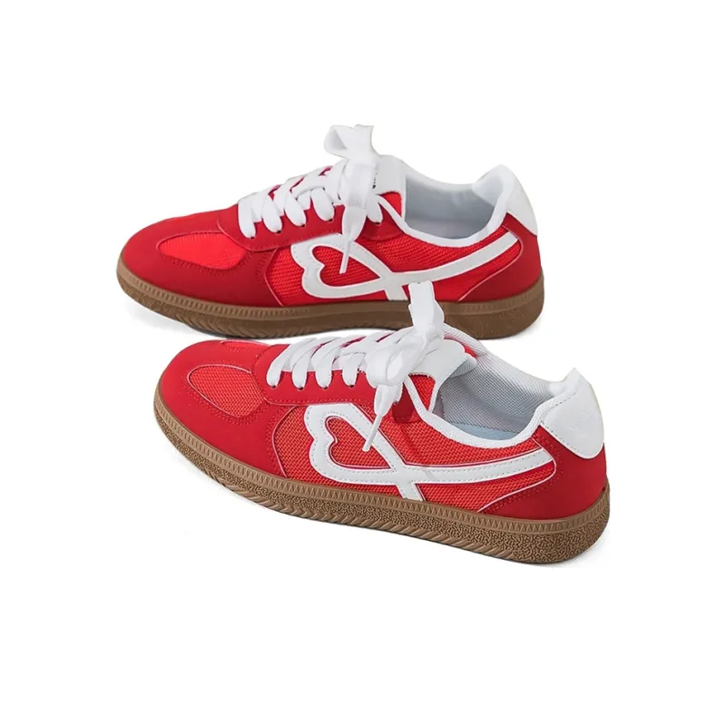 Dafu Leaps Forward Vintage German Army Trainers Coverage Abrasion Resistant Balance Low Top Skateboard Shoes Women's-8
