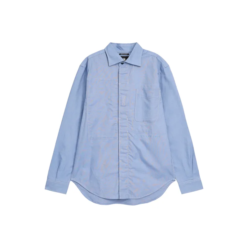 G STAR RAW Shirts Men Sea Blue-0