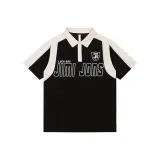 Black with Buttoned Design