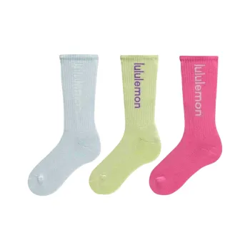 Lululemon Mid Calf Socks Women's 3 Pack