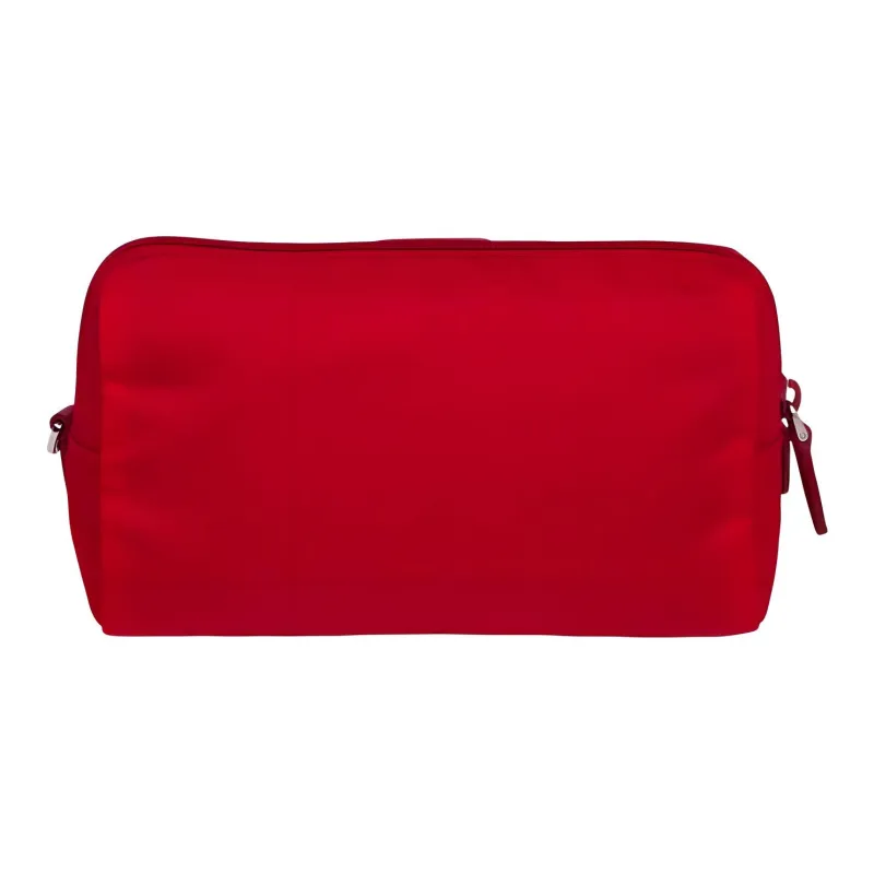 PRADA Nylon Makeup Bag Women's Red-2