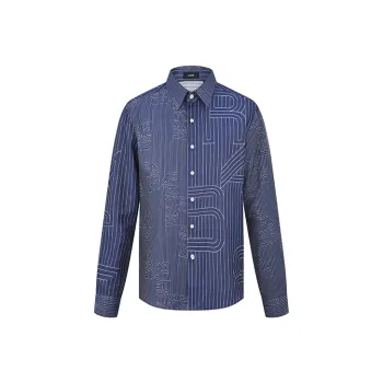 RARE Long Sleeved Shirt Men's Blue