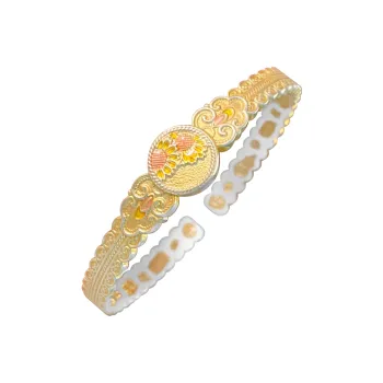 VXSAX 999 Fine Silver Bangles Women's Silver