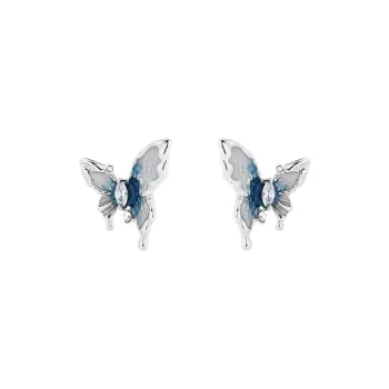KING OF BLING Alloy, Zircon, Oil Drip Earrings Women's