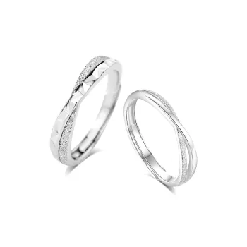 BLANK IN BLANK Sterling Silver Rings Unisex