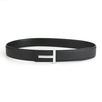 YUZHAOLIN Cow Leather Belts Men's Width 3.8CM