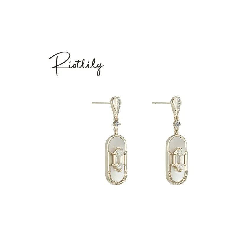 RiotLILY Mother Of Pearl Earrings Women's-1
