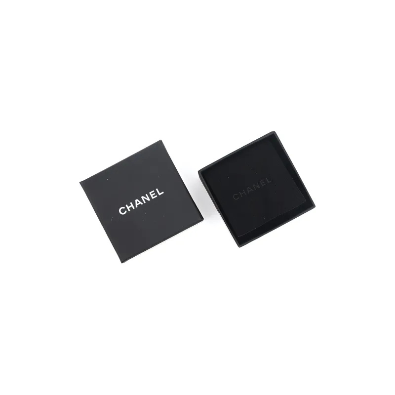 CHANEL Earrings Women's Black-4