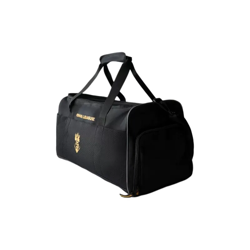 ZARA Polyamide Bowling Bag, Travel Bag Men's Black-1