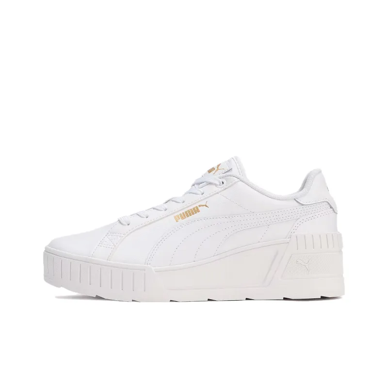 PUMA Carmen Low Top Training Shoes Women's White-0