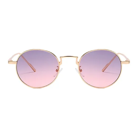 YUZHAOLIN Metal Round Sunglasses Unisex-9