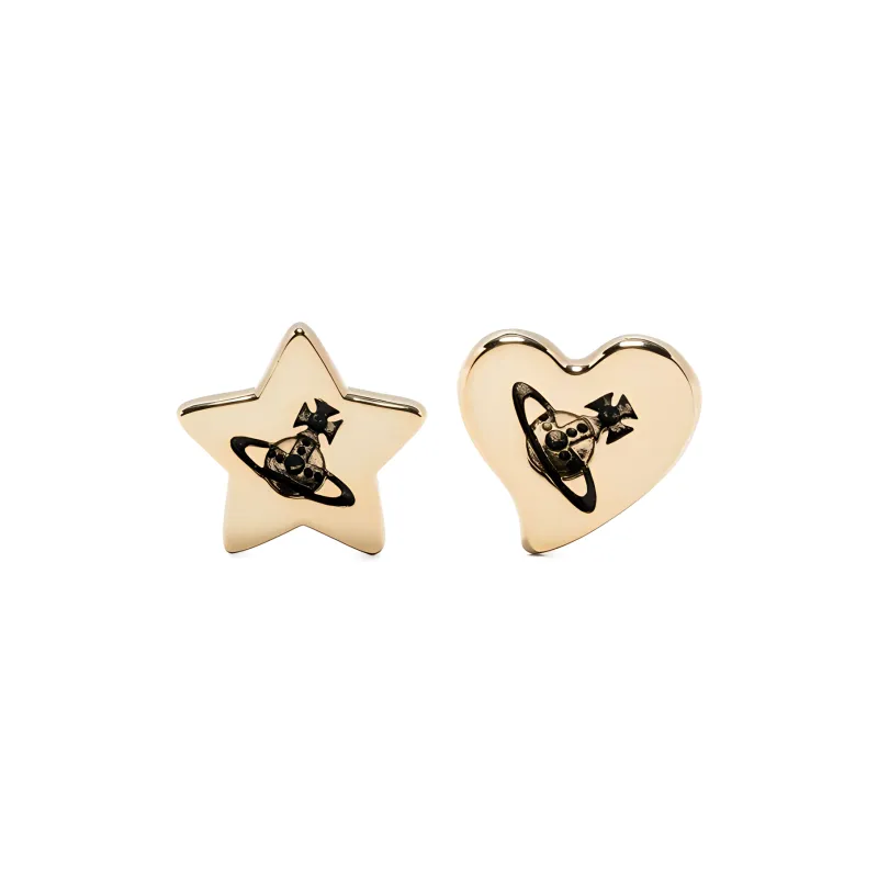Vivienne Westwood Priscilla Orb-logo Earrings-1