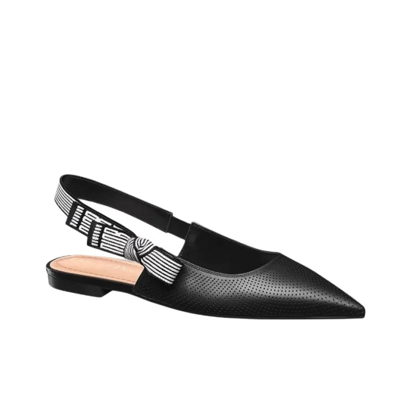 DIOR Toujours Casual Single Shoes Women's Black-2