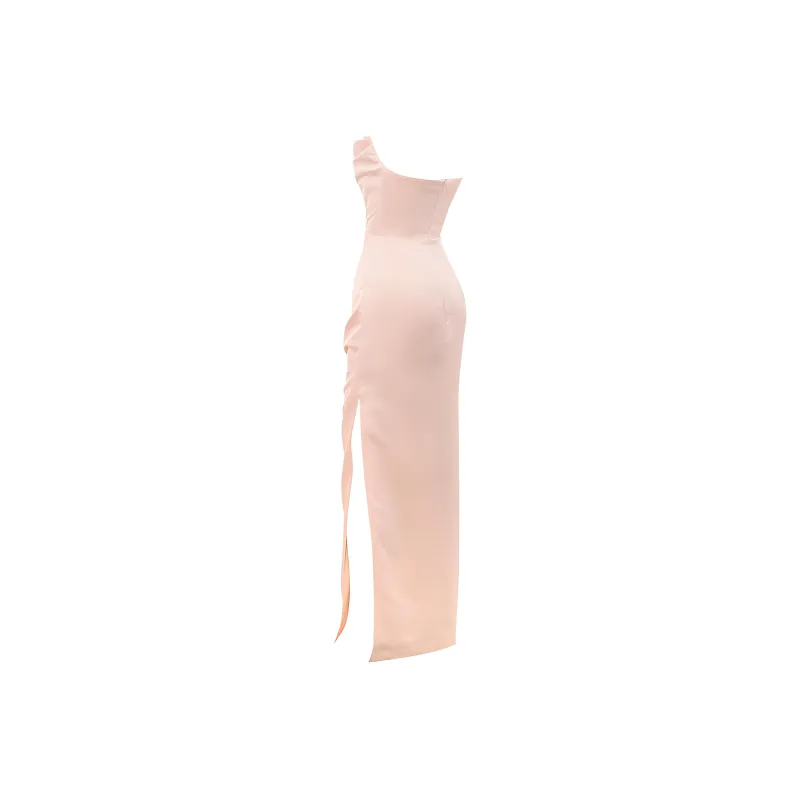 HOUSE OF CB Adrienne Evening Dress Women's CHAMPAGNE/Champagne-5