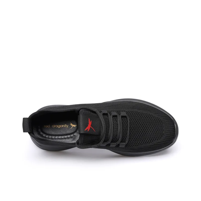 RED DRAGONFLY Mesh Shoes For Men Breathable Low Top Casual Shoes Men's-4