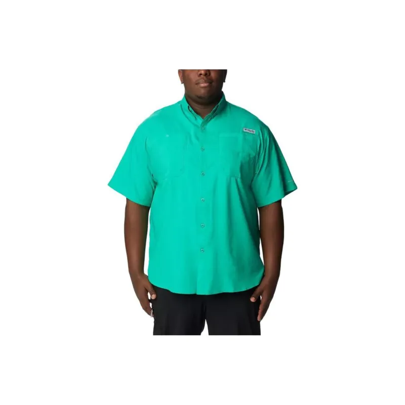 Columbia Shirt Men's Bright Green-0