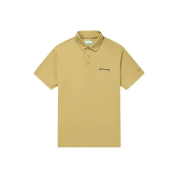 Columbia Polo Shirts Men Gold