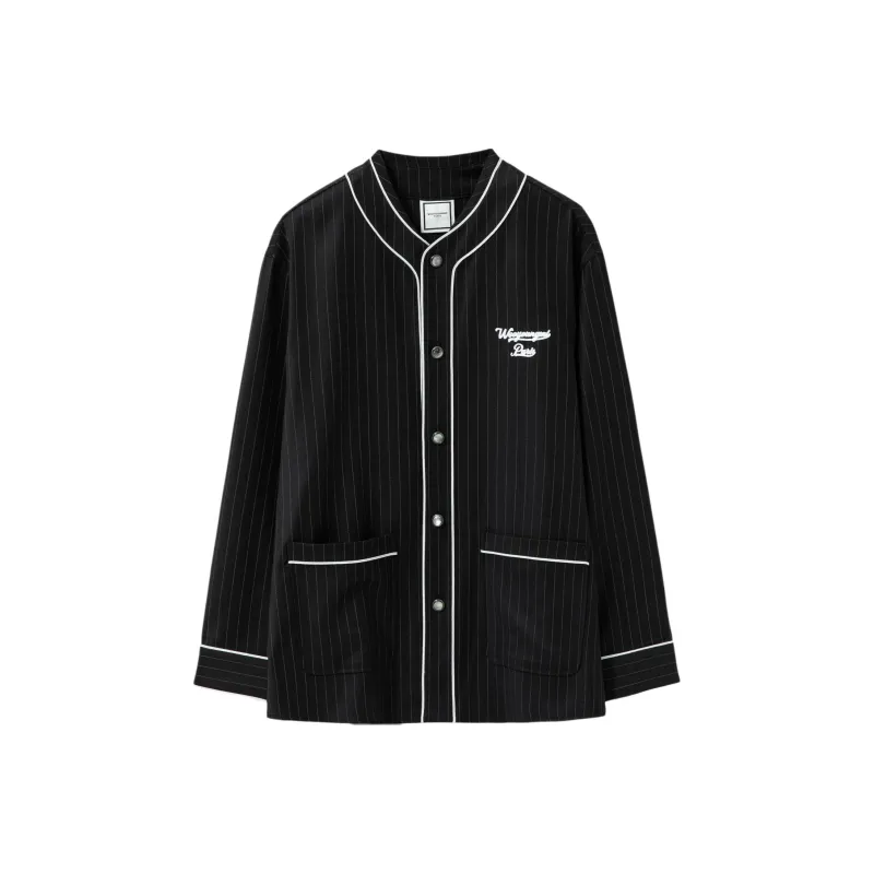 WOOYOUNGMI SS25 Shirt Men's Black-0