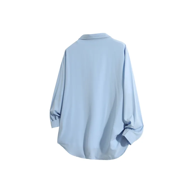 OGEK Shirt Unisex Blue White Stripes-20