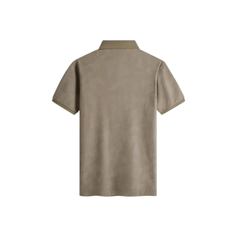 Dance With Wolves Polo Shirt Men's Khaki-1