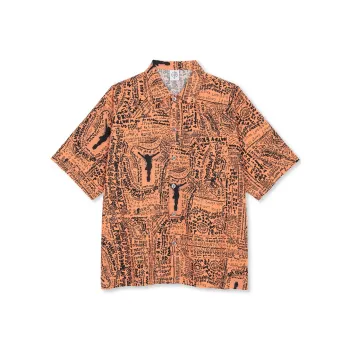 POLAR SKATE CO Shirt Unisex Orange Yellow