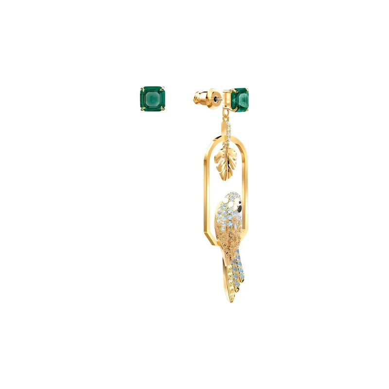 Swarovski Tropical Earrings Women's Gold-1