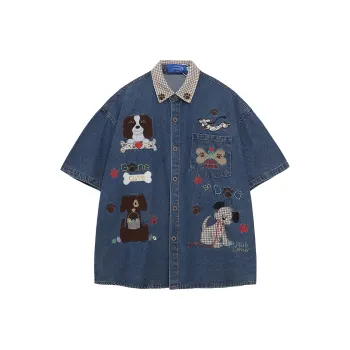 GBXM Shirts Unisex Denim Blue