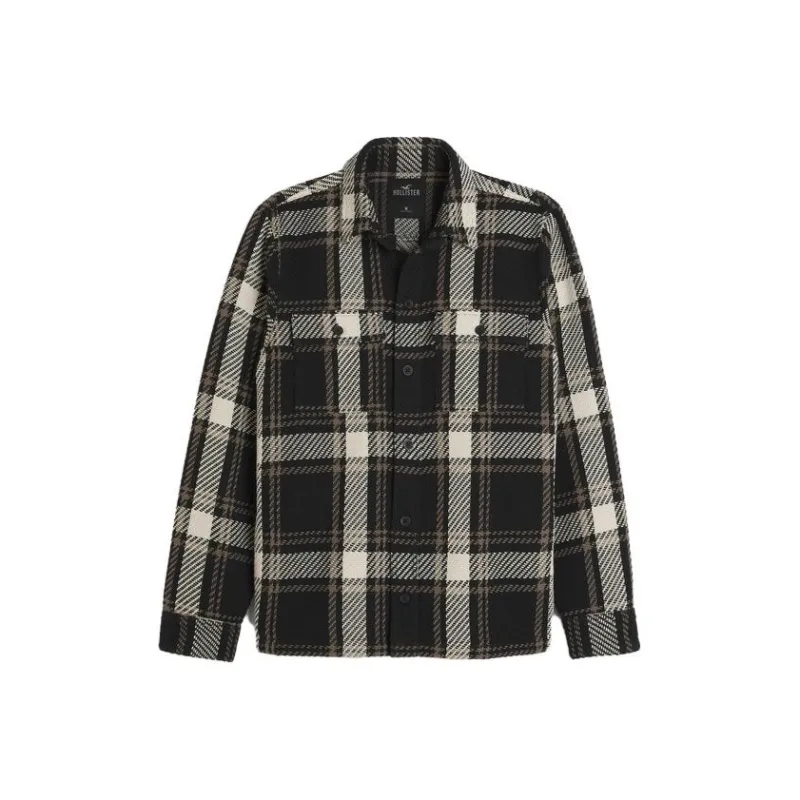Hollister Shirts Men Black-0