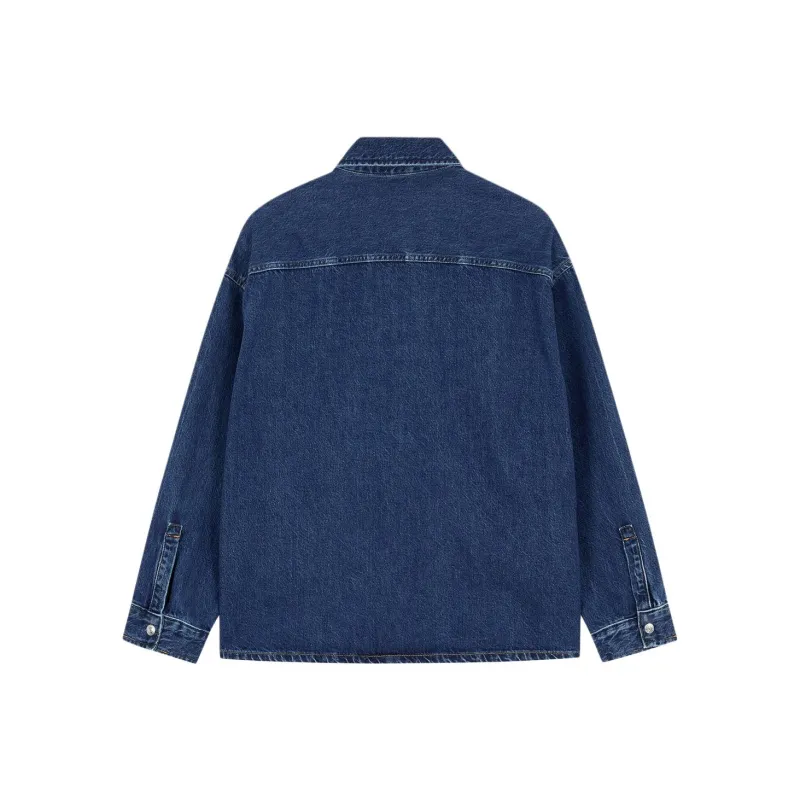 CALVIN KLEIN Denim Jacket Men's Blue-1
