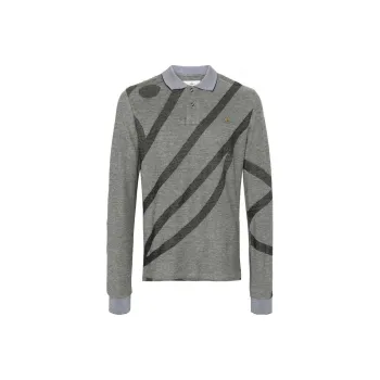 Vivienne Westwood SS24 Polo Shirt Men's Gray