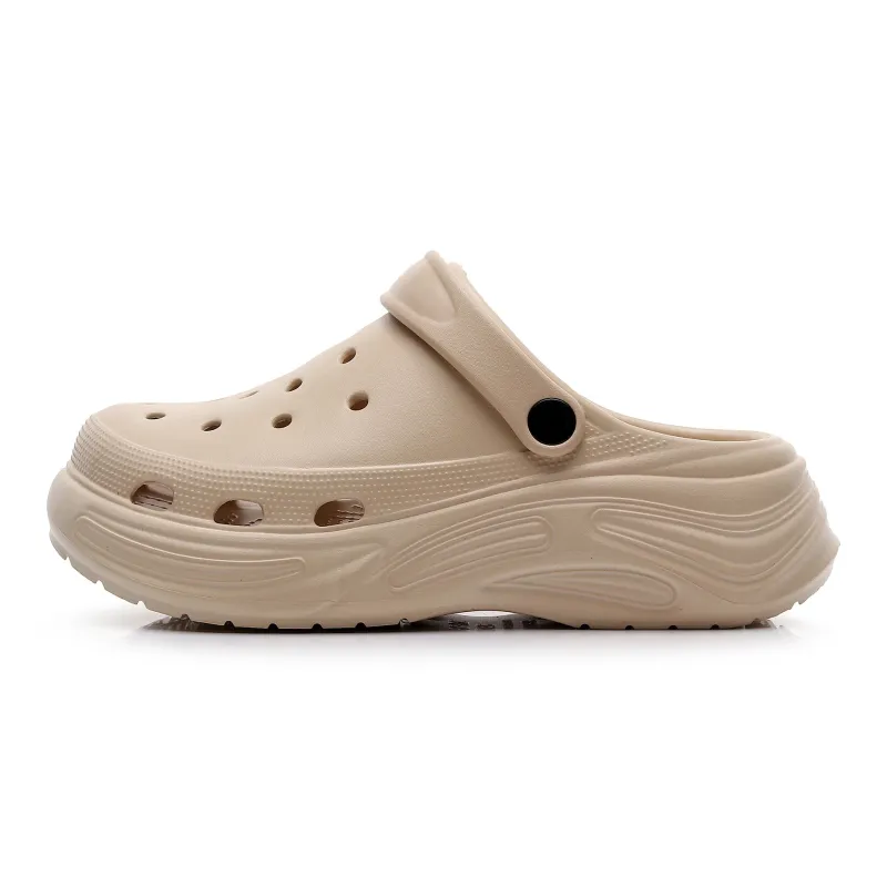 Golofi Platform Squashy And Bouncy Feeling Clogs For Women's Summer Outdoor Slip Resistant Sandals-1
