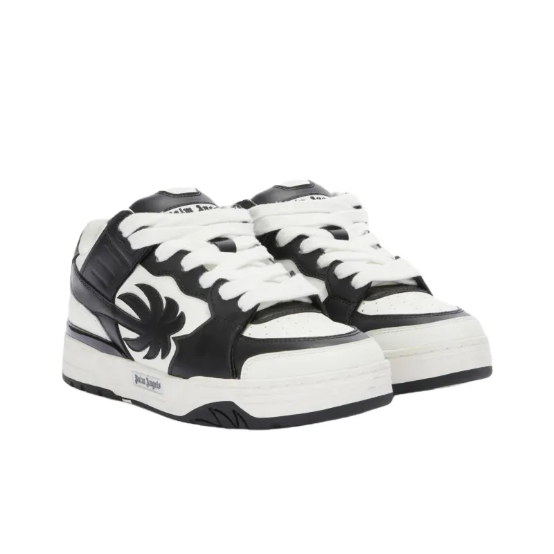 PALM ANGELS Venice Low Top Skateboard Shoes Men's Black-2